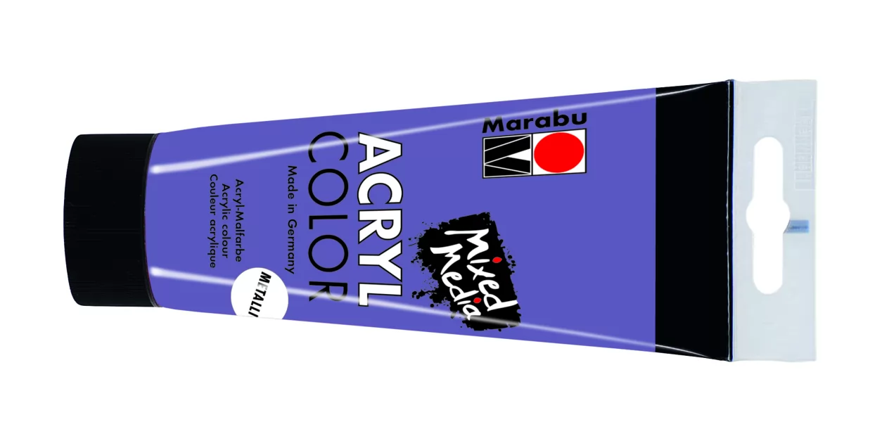 Акрилна боя AcrylColor 100 мл. металик цвят 750 виолет