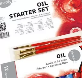 Комплект маслени бои Simpley Starter Set