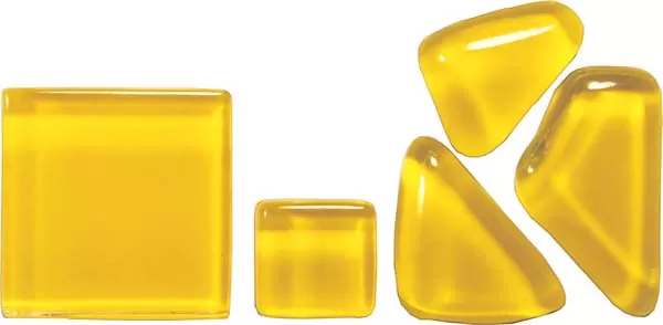 Мозайка стъкло Soft Glass жълта (200 г)