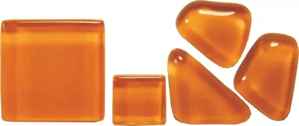 Мозайка стъкло Soft Glass оранжева (200 г)