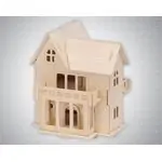 Дървен 3D Пъзел Къща на мечтите 33 части, Marabu Kids