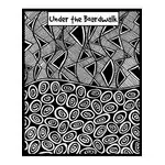 Дизайнерски гумен печат Under the Boardwalk