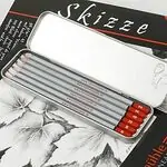 Скицник за графика + подарък кутия чернографитни моливи SKIZZE