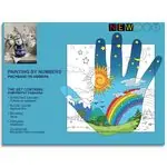 Комплект за рисуване по номера 40x50см, W2373