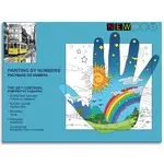 Комплект за рисуване по номера 40x50см, W2567