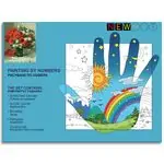 Комплект за рисуване по номера 40x50см, W560