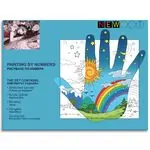 Комплект за рисуване по номера 40x50см, W836