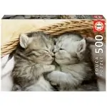 Пъзел 500 части - Сладки котенца