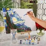 Комплект за рисуване по номера 40x50см, W992