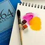 Скицник за акварел 1264, спирала, А4, 30 л. (хартия 300 гр.)