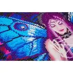 Творчески комплект, Диамантено изкуство, Ан Стоун, 30x30 см, 6 части  - Craft Buddy