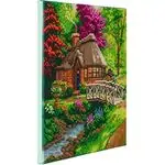 Творчески комплект, Диамантено изкуство, Къща за приятели, 30x30 см - Craft Buddy