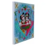 Творчески комплект, Диамантено изкуство, Мини и Мики Маус - Зима, 30x30 см - Craft Buddy