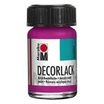 Акрилна боя гланц  Decorlack Acryl 15 мл. цвят 014 магента - Marabu