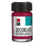 Акрилна боя гланц  Decorlack Acryl 15 мл. цвят 032 кармин - Marabu