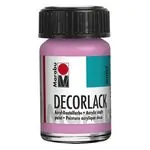 Акрилна боя гланц  Decorlack Acryl 15 мл. цвят 033 розов - Marabu