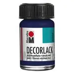 Акрилна боя гланц Decorlack Acryl 15 мл. цвят 053 тъмносин - Marabu