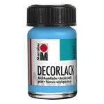 Акрилна боя гланц  Decorlack Acryl 15 мл. цвят 090 светлосин - Marabu