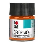 Акрилна боя гланц Decorlack  Acryl 50 мл. цвят 013 оранж - Marabu