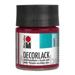 Акрилна боя гланц Decorlack Acryl 50 мл. цвят 032 кармин - Marabu