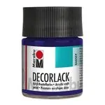 Акрилна боя гланц Decorlack Acryl 50 мл. цвят 051 тъмен виолет - Marabu