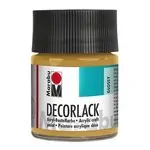 Акрилна боя гланц  Decorlack Acryl металик 50 мл. цвят 784 злато - Marabu