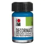 Акрилна боя мат Decormat  Acryl 15 мл. цвят 095 небесносин - Marabu
