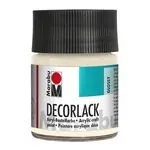 Акрилна боя гланц Decorlack Acryl 50 мл. цвят 271 слонова кост - Marabu