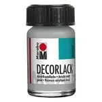 Акрилна боя гланц Decorlack Acryl 15 мл. цвят 782 сребро металик - Marabu