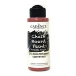 Боя с ефект Черна дъска 225 ml, country red - Cadence