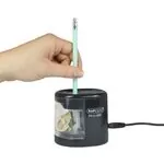 Острилка за моливи, електрическа PS12-USB, черна