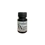Акрилна боя за кожа Leather VOGUE 50 мл. black metallic - Cadence