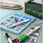 Комплект универсални маркери Goldfaber Creative Haven (6 цвята объл връх) - Faber Castell