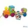 Дървени магнити - тракторче с ремарке, 3 фигури - Andreu toys