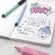 Комплект маркери-четка и Арт-журнал, bullet journaling 9 части - Faber Castell