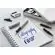 Луксозен калиграфски комплект Grip 2011 в метална кутия, перленорозов - Faber Castell