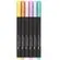 Комплект маркер четка, Black Edition, Pastel, 6 цвята - Faber Castell