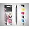 Акварелни маркери King of Bubblegum Aqua pen Graphix (6 цвята)