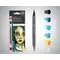Акварелни маркери Metropolitan Aqua pen Graphix (6 цвята)