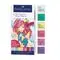 Комплект маркер-четка  Shojo Manga 6 цвята - Faber Castell