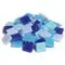 Мозайка стъклена Joy Glass синя микс (200 гр.; 10х10х4 мм)