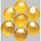 Мозайка Glass Nuggets жълта с отблясъци (100 гр.; 15-20 мм)