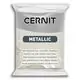 Полимерна глина Metallic, сребро, 56 гр
