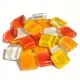 Мозайка стъкло Soft Glass жълта микс (200 г)